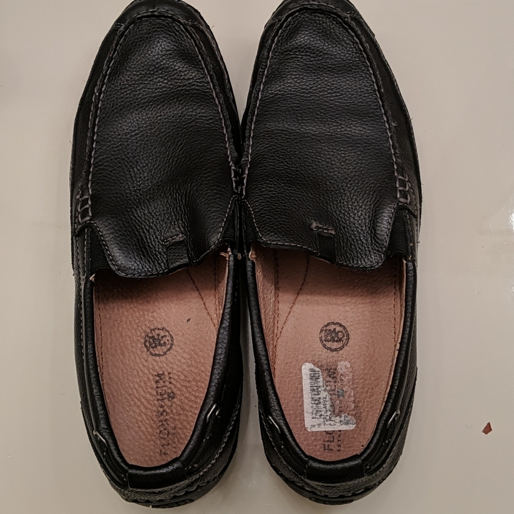 Used Men's Florsheim Black Comfort Shoe